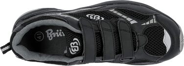 Кросівки для фітнесу Brütting Force V Unisex Біло-сині/Срібні (37 EU, Чорний/Сірий)