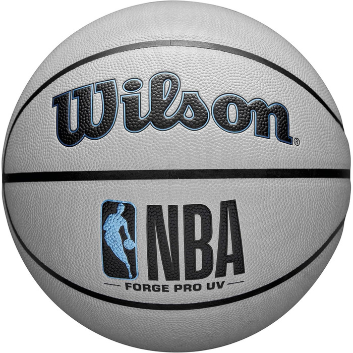 Баскетбольний м’яч Wilson NBA Forge Pro 7 розмір, сірий, для вулиці та залу