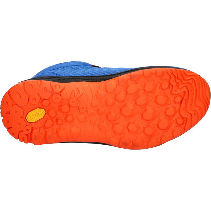 Черевики для трекінгу та піших прогулянок Brütting для дівчаток (27 EU, блакитний/оранжевий)