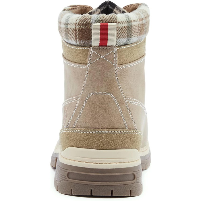 Черевики для прогулянок ANJOUFEMME жіночі зимові, водонепроникні та теплі, для активного відпочинку, трекінгу та зимового хайкінгу, 38 EU, A19, Pelzbeige