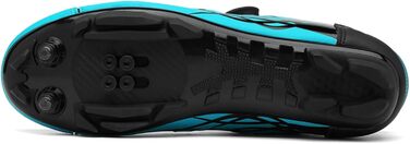 Велосипедні шкарпетки для чоловіків та жінок: велотуфлі для шосе та MTB, сумісні з SPD, 2 шари, з клітами. Велосипедні шкарпетки, велотуфлі (37 EU, C)