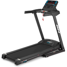 Бігова доріжка Pro Action Pioneer S1-2: компактний, з вентилятором та LCD-дисплеєм, до 13 км/год, для щадного впливу на суглоби