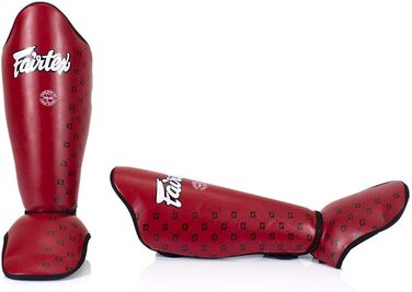 Захисні щитки для гомілки Fairtex SP5, червоні, розмір M
