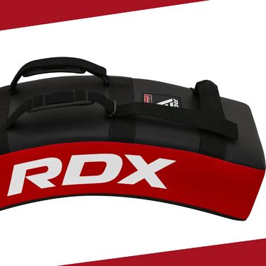 Ударна подушка RDX для бойових мистецтв: кикбоксинг, карате, ММА, муай-тай, таеквондо (1 шт., червоно-чорний)