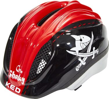 Дитячий велосипедний шолом Ked Meggy Original Sharky XS, червоний