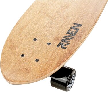 Longboard RAVEN для дітей та дорослих: скейтборд з алюмінієвими траками, PU колесами та підшипниками ABEC-9 Trevix