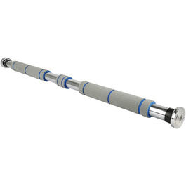 Турнік для дверей Klimmzugstange: регульований, 80-130 см, 150 кг, сірий