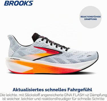 Жіночі бігові кросівки Brooks Hyperion 2 Neutral Illusion Coral Black (36 EU)