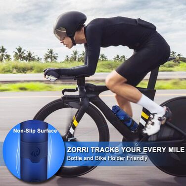 Спортивна пляшка ZORRI 500 мл, 1 л, 700 мл, 400 мл, BPA-Free, для води та газованих напоїв, без витоку, екологічна, для дітей, школи, спортзалу, фітнесу, велосипеду (темно-синій)