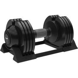 Регульовані гантелі Newpower Fitness 20 кг, 5 рівнів ваги, компактні для тренувань вдома, для чоловіків та жінок