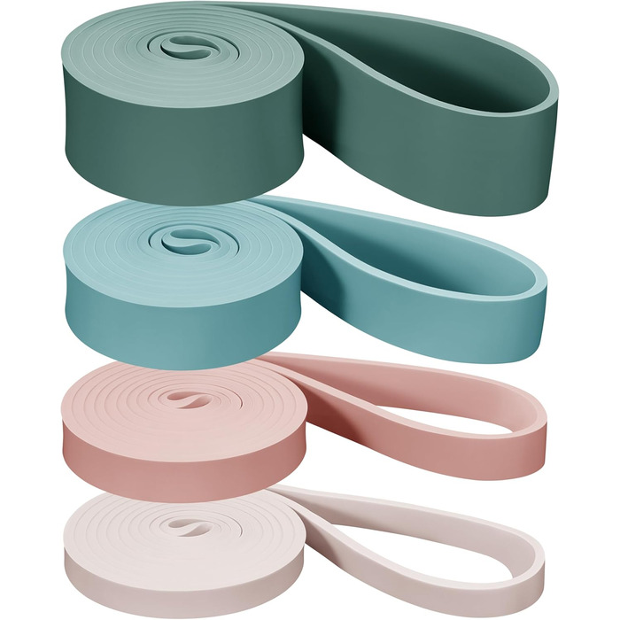 Набір еластичних стрічок для фітнесу Retrospec: тренування, тонізування, розтяжка та фізіотерапія