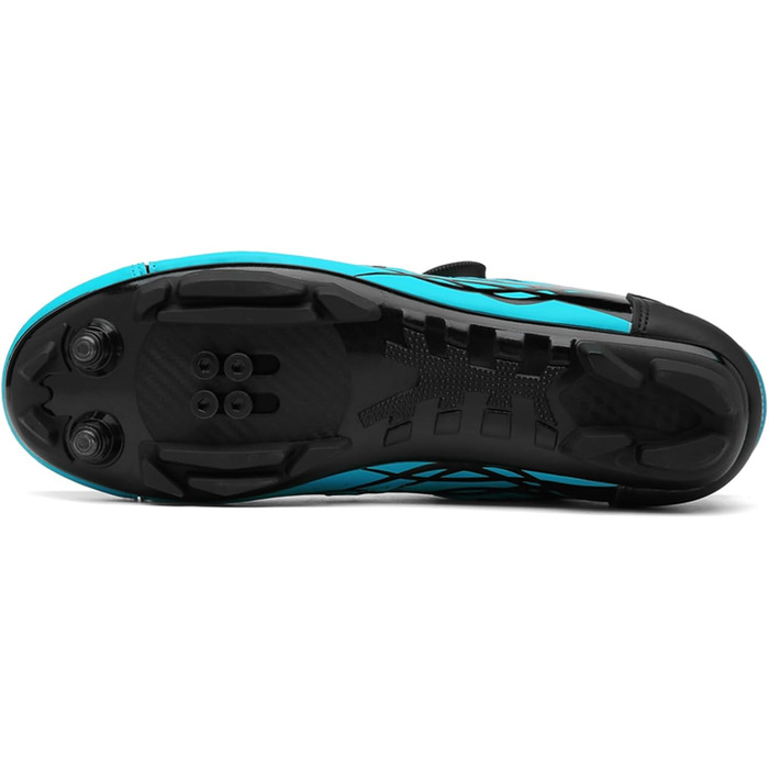 Велосипедні шкарпетки для чоловіків та жінок: велотуфлі для шосе та MTB, сумісні з SPD, 2 шари, з клітами. Велосипедні шкарпетки, велотуфлі (37 EU, C)