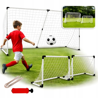 Футбольні ворота 2в1 для тренувань та ігор