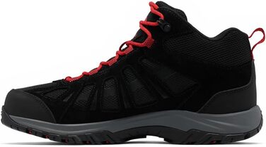 Чоловічі трекінгові черевики Columbia Redmond III Mid Waterproof (40.5 EU, Black Mountain Red)