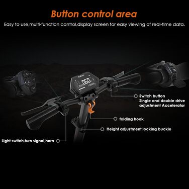 Електросамокат Kukirin G2 Master 52V 20.8Ah, запас ходу 70 км, 10'' колеса