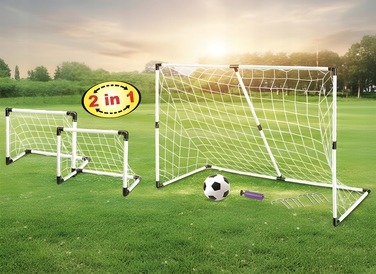 Футбольні ворота 2в1 для тренувань та ігор