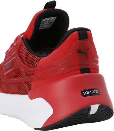 Чоловічі кросівки PUMA Enzo Mesh для фітнесу та активного відпочинку, 44 EU, червоно-чорно-білі