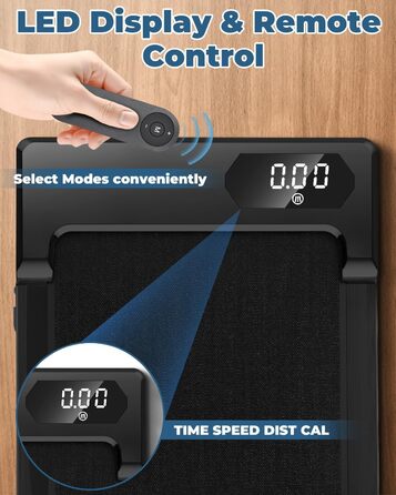 Бігова доріжка Walking Pad для дому: складана, тиха, до 120 кг, 1-8 км/год, кут нахилу 6°, для офісу та фітнесу