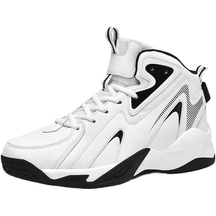 Чоловічі баскетбольні кросівки хай-топ великих розмірів, дихаючі, антиковзкі, амортизуючі для спортивних тренувань (Wei, 40)