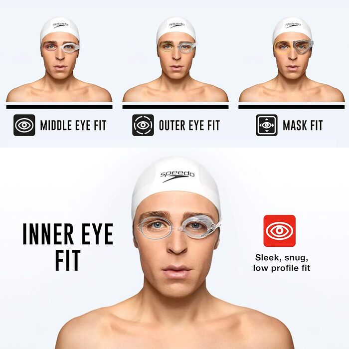 Окуляри для плавання Speedo Speed Socket 2.0, унісекс, для дорослих