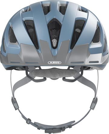 Велосипедний шолом ABUS Urban-I 3.0 з ліхтарем, козирком і магнітною застібкою для жінок та чоловіків