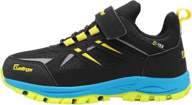 Черевики туристичні Kastinger Grabner Low Ev Ktx для хлопчиків (33 EU, чорний/неоновий жовтий)