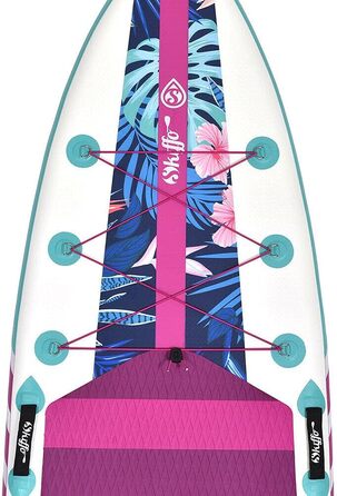 Дошка для сап-серфінгу SKIFFO Elle 10’4” надувна, 315x79 см, з веслом та насосом
