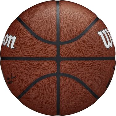 Баскетбольний м'яч Wilson NBA Team Brooklyn Nets, розмір 7, композитний, унісекс