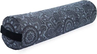 Сумка для йога-мату Yoga Design Lab Mandala Charcoal, преміум, легка, міцна, з кишенями, 73.5x85x17 см