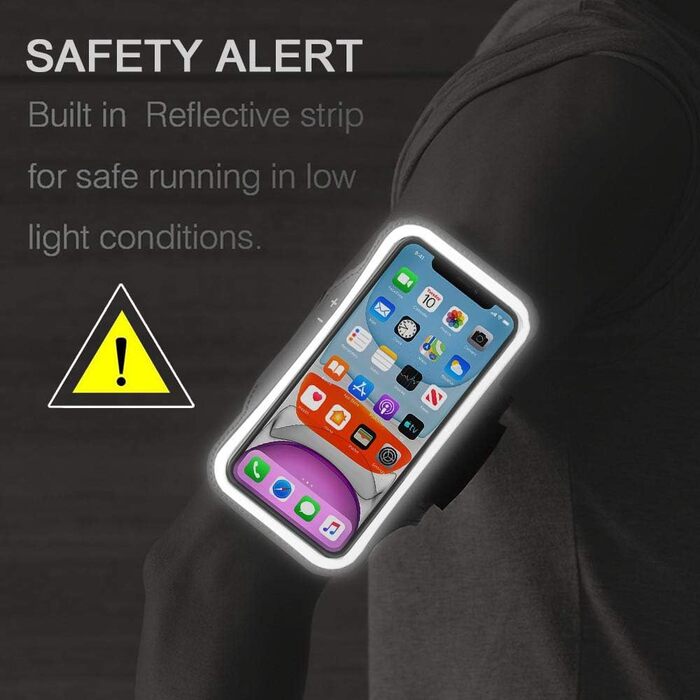 Браслет-тримач для iPhone 16e, 16, 15, 14, 13, 12, 11 JEMACHE (Чорний)