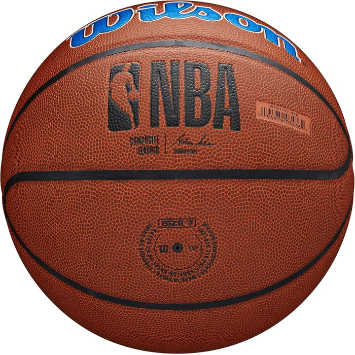 Баскетбольний м'яч Wilson NBA Team Alliance New York Knicks, розмір 7 (29.5''), офіційний