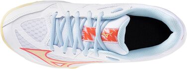 Жіночі волейбольні кросівки Mizuno Thunder Blade Indoor V1GC237030 білі (41 EU)