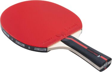 Професійна ракетка для настільного тенісу Butterfly Ovtcharov, ITTF, для змагань, з липкими накладками для максимального обертання