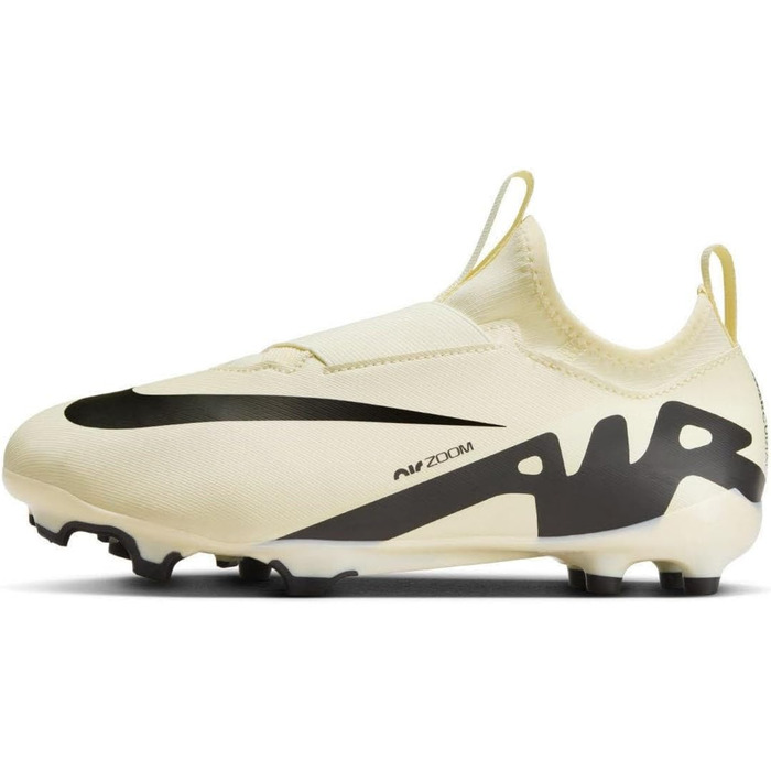 Дитячі футбольні бутси Nike Zoom Vapor 15 Acad MDS Fgmg, 28 EU, Lemonade/Black