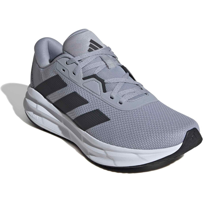 Кросівки для бігу Adidas Galaxy 7 чоловічі, Halo Silver/Carbon/Core Black, 47 1/3 EU