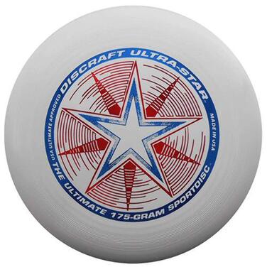 Фрісбі Discraft Ultrastar 27,5 см Білий - професійний диск для гри на природі