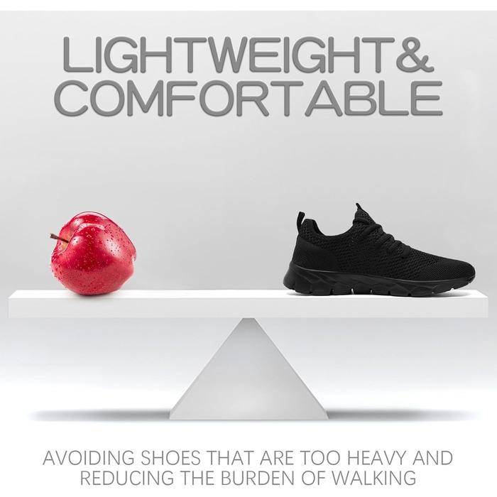 Кросівки для бігу чоловічі ZGPWZWL, спортивне взуття, літні, чорні, 48 EU