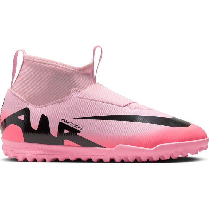 Дитячі футбольні кросівки Nike Zoom Superfly 9 Academy TF для штучного покриття, білі, сині, рожеві (38 EU)