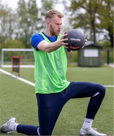 Медичний м'яч Cawila PRO Training: гумовий м'яч для фітнесу, спорту та відпочинку