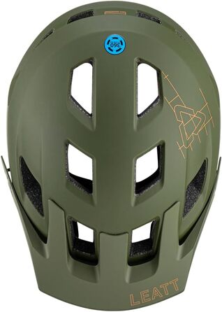 Велосипедний шолом Leatt AllMtn 1.0 V23 Pine, S (51-55 см) для MTB