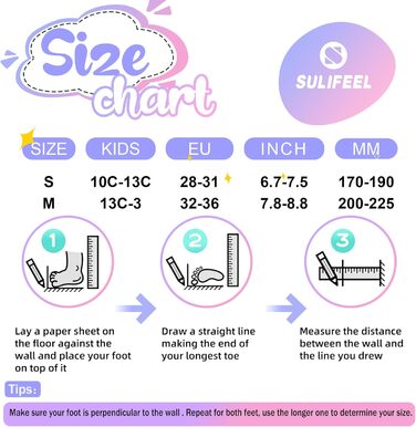 Ролики для дівчаток та дітей SULIFEEL з підсвічуванням, регульовані, розмір 28-31, фіолетові