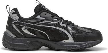 Жіночі кросівки PUMA Milenio Tech Dayinight – стильні та зручні (39 EU, Puma Black Silver Dark Gray)