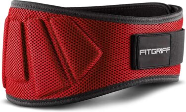 Пояс для важкої атлетики FITGRIFF V1, бодібілдинг, пауерліфтинг, унісекс