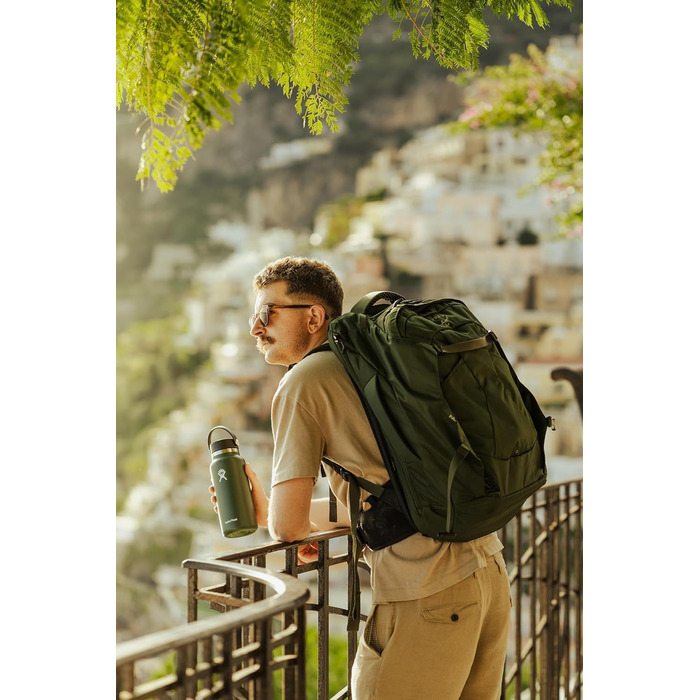 Чоловічий туристичний рюкзак Osprey Farpoint 40 л, для подорожей, сірий