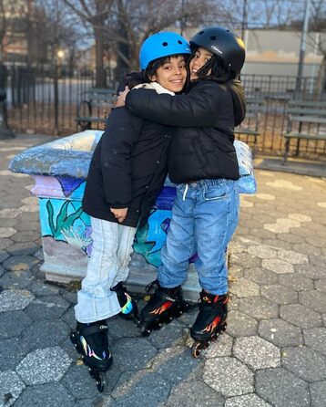 Дитячі ролики Nattork з регулюванням розміру, Nezha Inferno, для хлопчиків та дівчаток 6-16 років, стильні, червоні