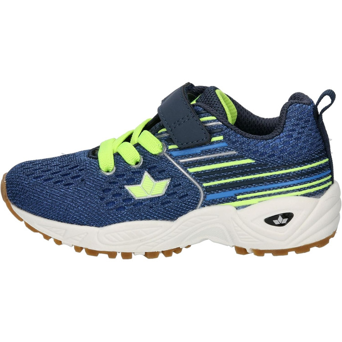 Дитячі спортивні черевики Lico Jungen Mic Vs для залу, 27 EU, морська блакить з лимоном