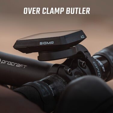 Велокомп'ютер SIGMA ROX 4.0 Endurance з GPS, 40 годин роботи, 30 функцій, сумісність з E-Bike, ANT+, BLE, бездротовий, захист IPX7, монтаж без інструментів, зарядка USB-C