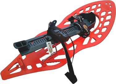 Снігоступи MORPHOalp Ultra Light Basic для дорослих, червоно-сірі, з пряжкою для щиколотки
