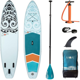 Надувна SUP-дошка MOAI 11', 335x76x15 см, повний комплект