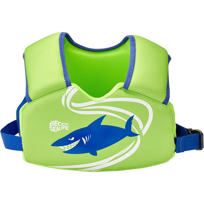 BECO-Sealife: Дитяча жилетка для плавання, 2–6 років, 15–30 кг, зелена
